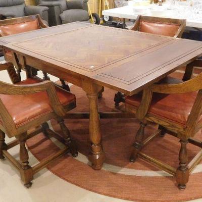 Draw Leaf Table and Chairs