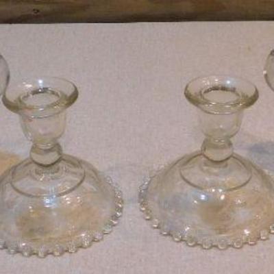 Candlewick Candle Holders