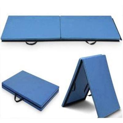 Body Factor Gymnastics Two Folding Mat Blue