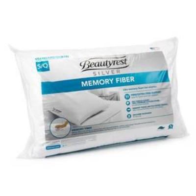 Beautyrest Silver Memory Fiber 300TC Cotton Pillow in STANDARD