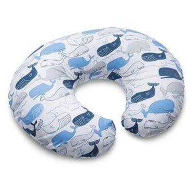 Boppy Big Whales Nursing Pillow and Positioner - BlueGray