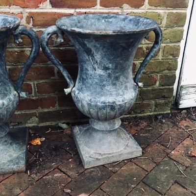 Cast Iron Garden Urn