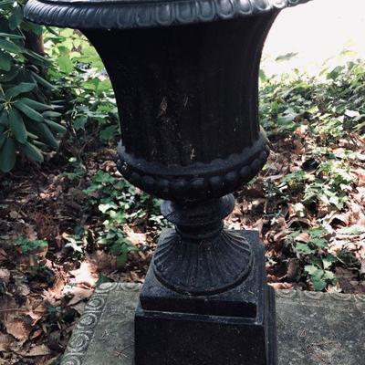 Cast Iron Garden Urn