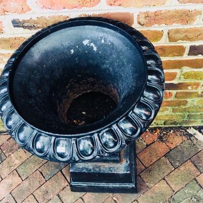 Cast Iron Garden Urn