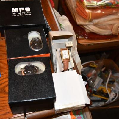 MP3 Recorder watches, DVR watches, Small video recorders