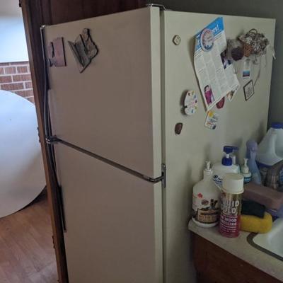 Refrigerator 29x29x64. Works good $125 