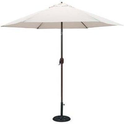 Tropishade 9 ft. Aluminum Bronze Patio Umbrella with Natural Cover Retail $79.98