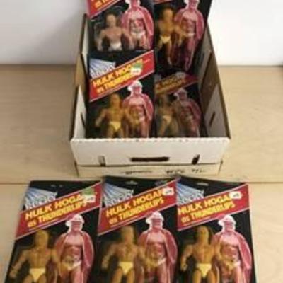 7 Hulk Hogan figurines