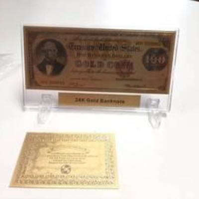 Gold Banknote