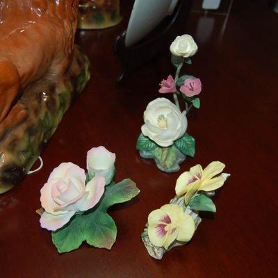 Porcelain flowers