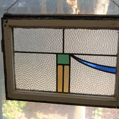 English stain glass panels