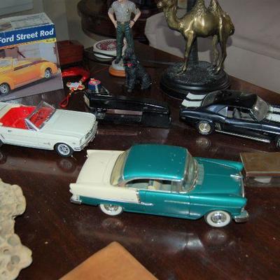 Vintage model cars