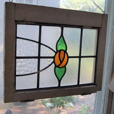 English stain-glass panels