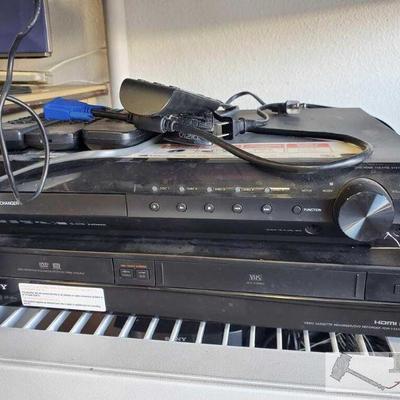 1048	

Sony Home Theater System and Sony Video Cassette Recorder
Sony Home Theater System and Sony Video Cassette Recorder