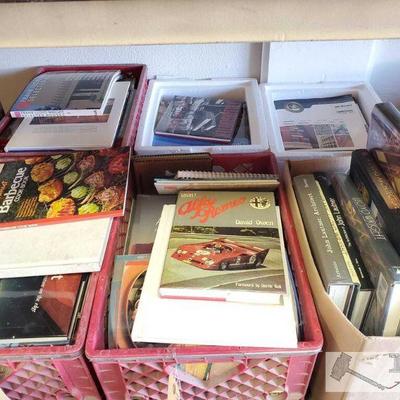 1020	

6 Boxes of Books
Includes cook books, Lloyd Wright books, architecture books, and More