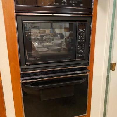 GE oven and microwave wall unit for sale