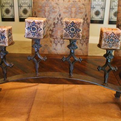 (2) Tall  30" Tall Candle Stand's 
