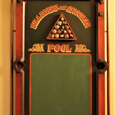 Billiards and Snooker Wall Art 