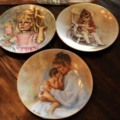 Decorative Plates Signed