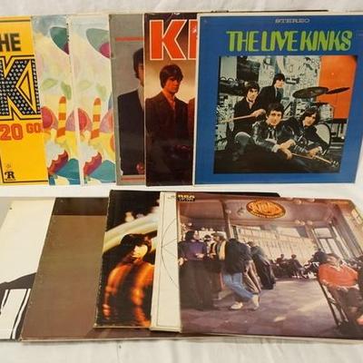 1150	LOT OF 12 ALBUMS, THE KINKS/DAVE DAVIES; SOMETHING ELSE BY THE KINKS, ARTHUR (OR THE DECLINE AND FALL OF THE BRITISH EMPIRE)...