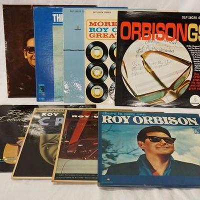 1056	LOT OF NINE ROY ORBISON ALBUMS; EARLY ORBISON, THE ORBISON WAY, BIG O, ORBISONGS, GREATEST HITS, THERE IS ONLY ONE, LONELY & BLUE,...