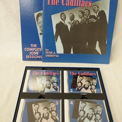 1217	THE CADILLACS THE COMPLETE JOSIE SESSIONS BOX SET. COMES WITH FOUR CDS & BOOK (BEAR FAMILY RECORDS) 
