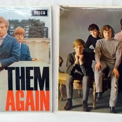1115	LOT OF TWO THEM ALBUMS; THE *ANGRY* YOUNG THEM DECCA MONO LK 4700 & THEM AGAIN DECCA MONO LK 4751
