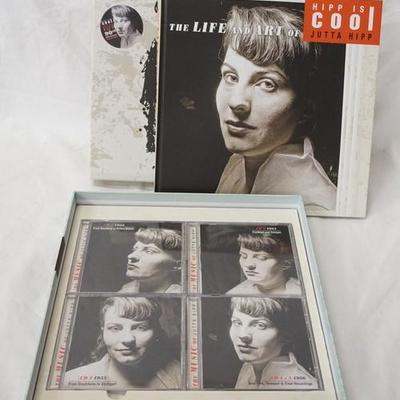 1236	THE LIFE AND ART OF JUTTA HIPP 90TH ANNIVERSARY EDITION BOX SET. COMES WITH SIX CDS, ONE DVD & BOOK (A BE! JAZZ EDITION)
