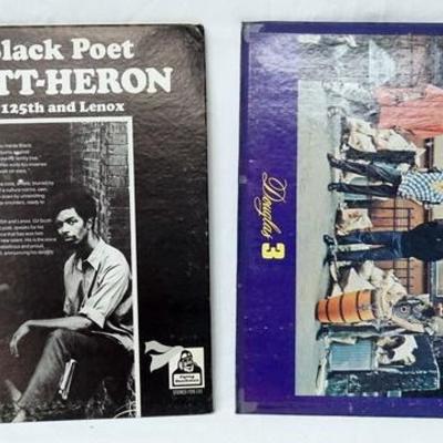 1098	LOT OF TWO SPOKEN WORD RECORDS; THE LAST POETS (GATEFOLD,  DOUGLAS 3) & A NEW BLACK POET GIL SCOTT-HERON SMALL TALK AT 125TH AND...