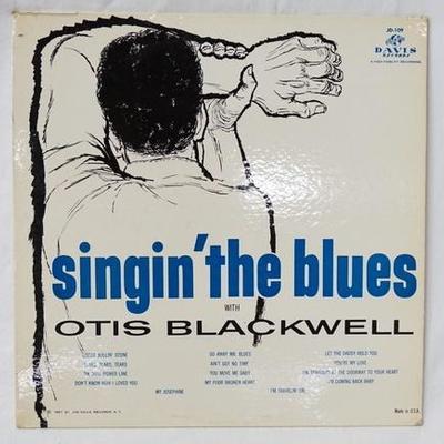 1080	SINGIN' THE BLUE WITH OTTIS BLACKWELL ALBUM DAVIS RECORDS JD 109
