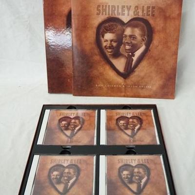 1228	SHIRLEY & LEE THE SWEEETHEARTS OF THE BLUES BOX SET. COMES WITH FOUR CDS & BOOK (BEAR FAMILY RECORDS)
