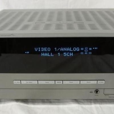 1243	HARMON KARDON AVR HOME THEATER RECEIVER W/REMOTE & MANUAL, POWERS UP, NO FURTHER TESTING DONE, ESTATE ITEMS SOLD AS IS, ALL VINTAGE...
