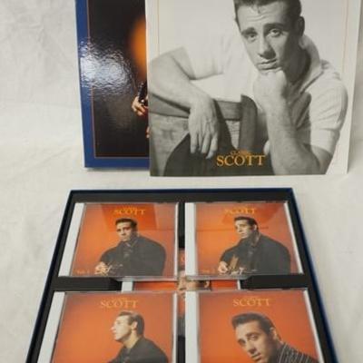 1233	CLASSIC SCOTT THE WAY I WALK BOX SET. COMES WITH FIVE CDS & BOOK (BEAR FAMILY RECORDS) 
