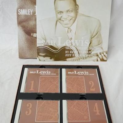 1232	SMILEY LEWIS SHAME SHAME SHAME BOX SET. COMES WITH FOUR CDS & BOOK (BEAR FAMILY RECORDS)
