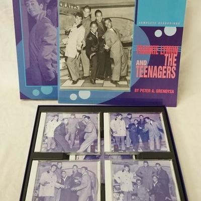 1215	FRANKIE LYMON AND THE TEENAGERS COMPLETE RECORDINGS BOX SET. COMES WITH FIVE CDS & BOOK (BEAR FAMILY RECORDS)
