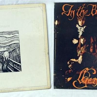 1077	LOT OF TWO PSYCHEDELIC ROCK ALBUMS; IN THE BEGINNING: GENESIS & MORGAN SELF TITLED (GATEFOLD) 
