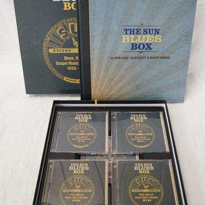 1213	THE SUN BLUES BOX; BLUES, R & B AND GOSPEL MUSIC IN MEMPHIS 1950-1958. COMES WITH 10 CDS &  BOOK. (BEAR FAMILY PRODUCTIONS) 
