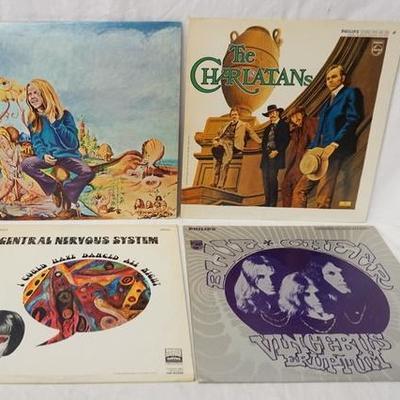 1149	LOT OF FOUR '60S ROCK ALBUMS; BLUE CHEER OUTSIDEINSIDE (GATEFOLD)  & VINCEBUS ERUPTUM, THE CHARLATANS SELF TITLED & CENTRAL NERVOUS...