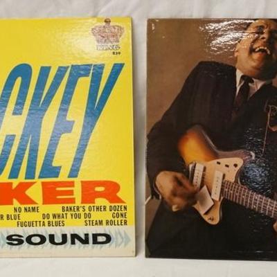 1028	LOT OF TWO MICKEY BAKER ALBUMS; THE WILDEST GUITAR & BUT WILD
