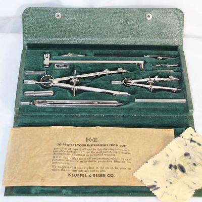 Keuffel &Essex Co. 11 Pieces Vintage Craftsman Tool Set 