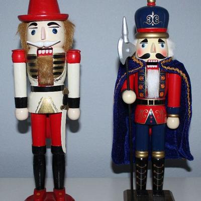 Wooden Nutcrackers (14â€ & 14 1/2â€H)