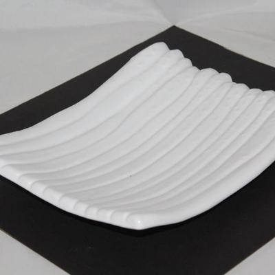 White Porcelain Asparagus Serving Tray