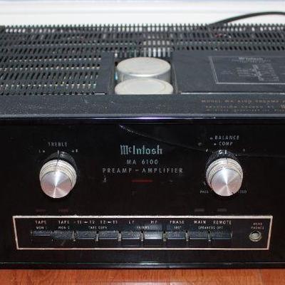 McLntosh MA 6100 Preamp-Amplifier C.1970â€™s