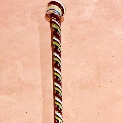 Rare 6 ft Antique Glass Whimsy