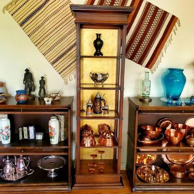 2 barrister bookcases