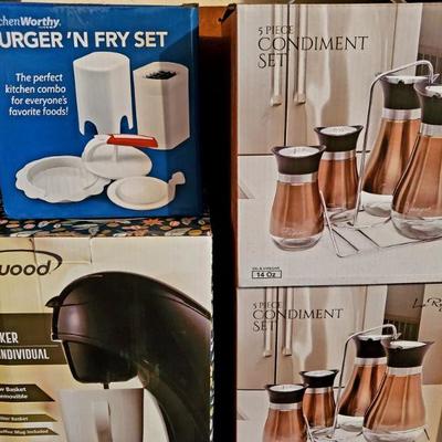 Brand new kitchen items