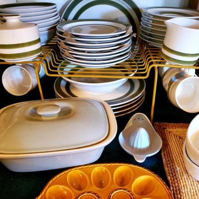 Mid century kitchen items