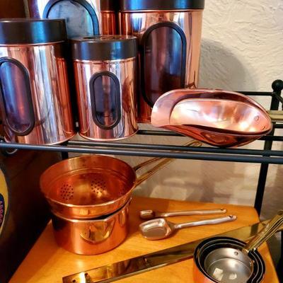 copper kitchen items new condition