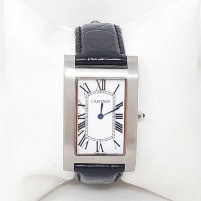737	

Cartier Watch
Nonauthenticated, Watch Face Measures Approx 29.0mm
