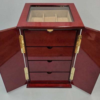 790	

21 Slot Watch Wooden Jewelry Box
Measures Approx 16